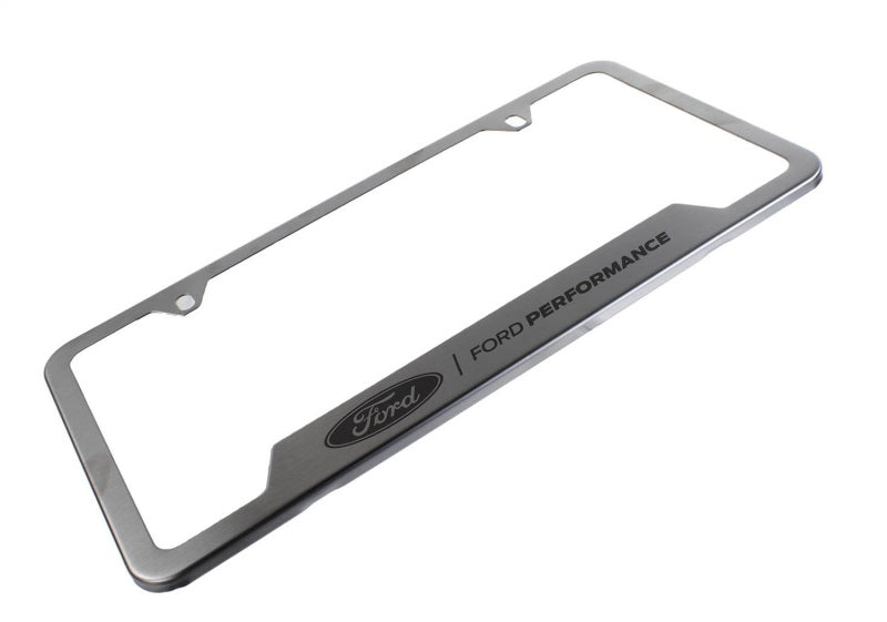 Ford Racing Stainless Steel Ford Performance License Plate Frame Ford Racing License Frame  AXOPROS