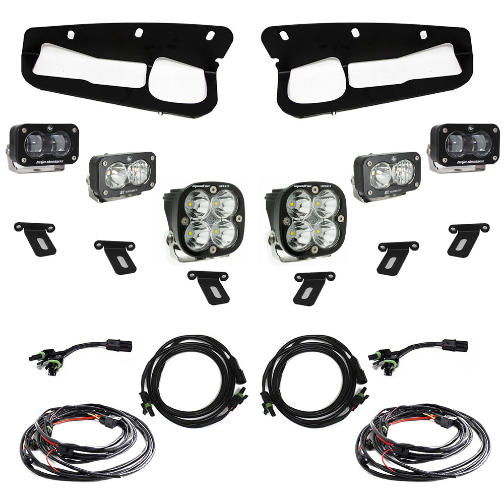 Ford S2 SAE “Sportsmen” Fog Pocket Light Kit Baja Designs Fog Light Kit AXOPROS