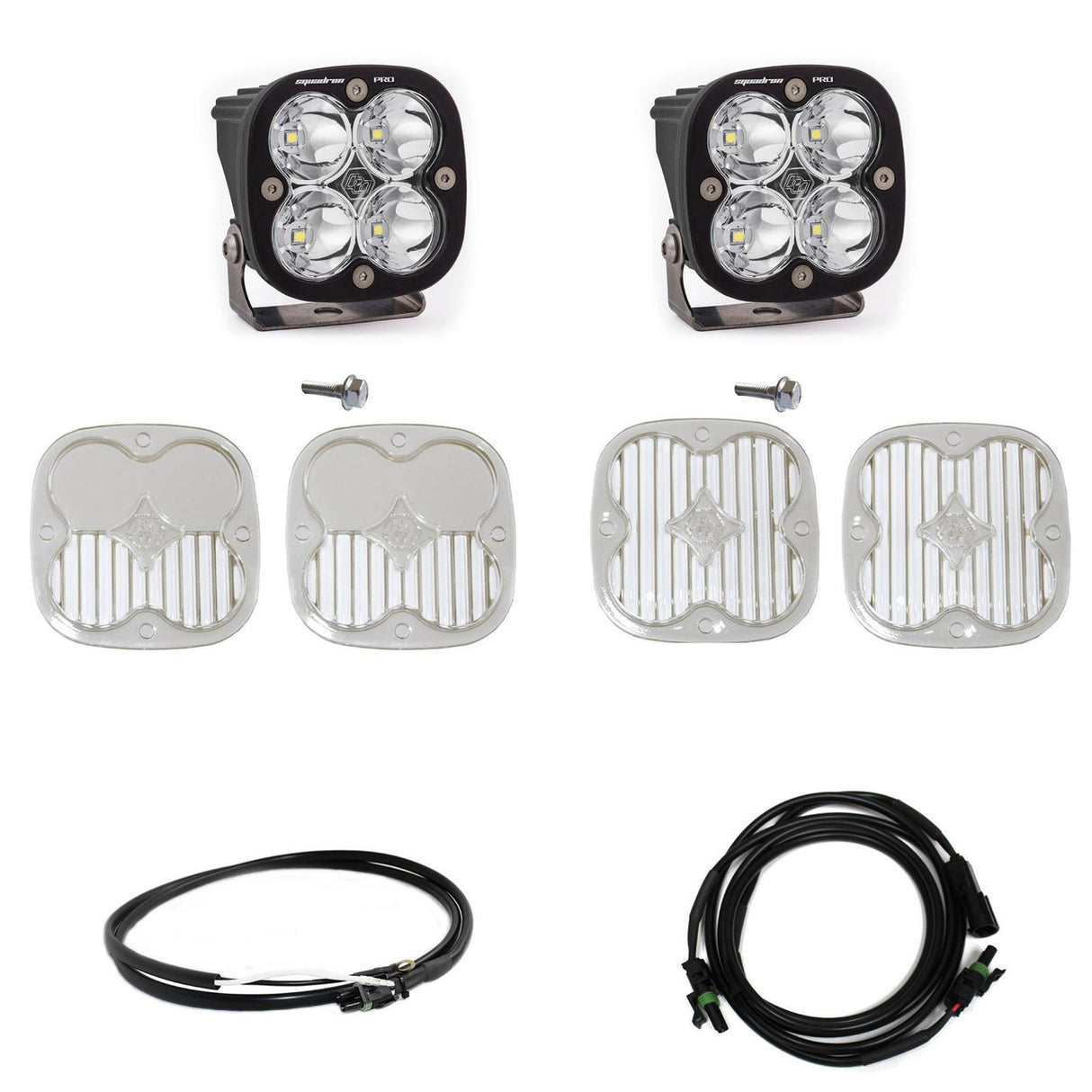 Ford Squadron Pro A-Pillar Light Kit Baja Designs Auxiliary Light AXOPROS