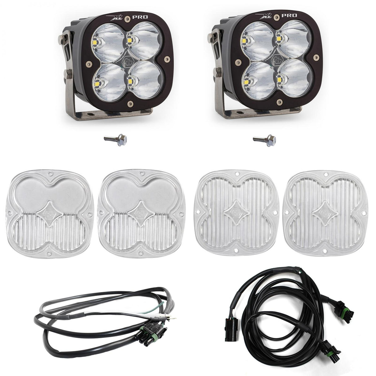 Ford XL Pro A-Pillar Light Kit Baja Designs Auxiliary Light AXOPROS