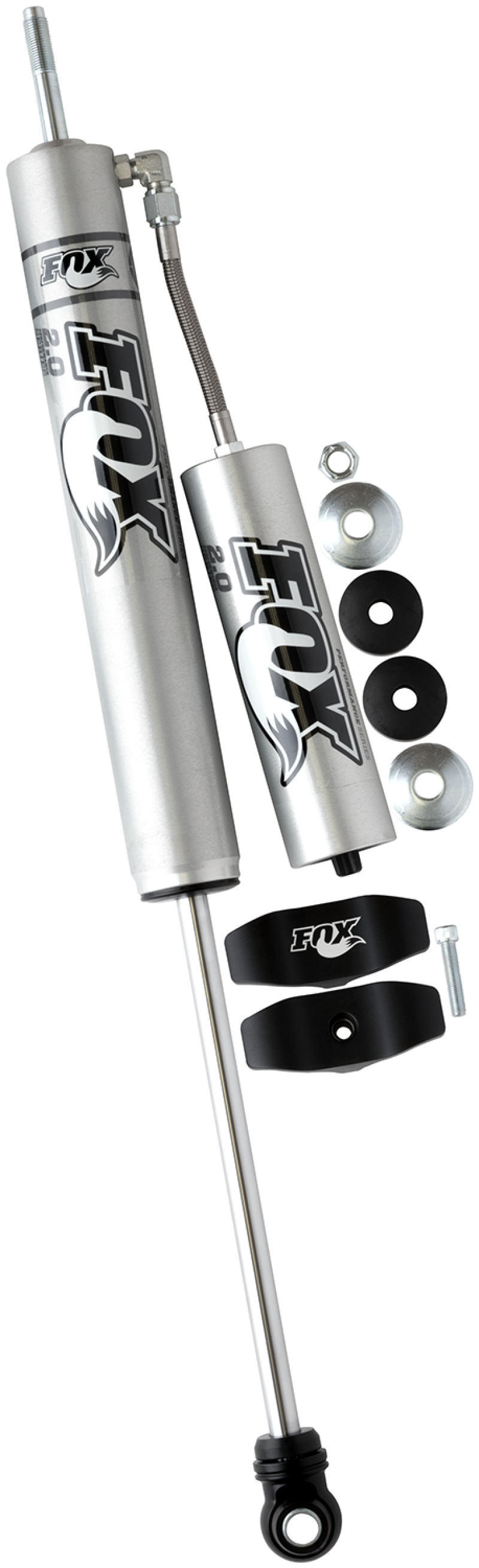 Fox 05+ Ford SD 2.0 Performance Series 11.1in. Smooth Body Remote Res. Front Shock / 5.5-7in. Lift FOX Shocks and Struts AXOPROS