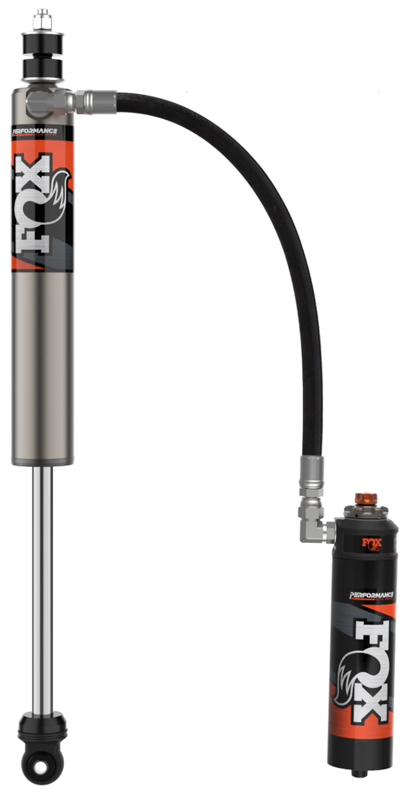 FOX 07-21 Toyota Tundra 2-3in Lift Rear Performance Elite Series 2.5 Reservoir Shocks - Adjustable FOX Shocks and Struts AXOPROS