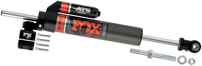 Fox 07+ Jeep JK 2.0 Factory Series 8.1in. ATS Stabilizer Steering Damper 1-5/8 in. Tie Rod FOX Steering Stabilizer AXOPROS