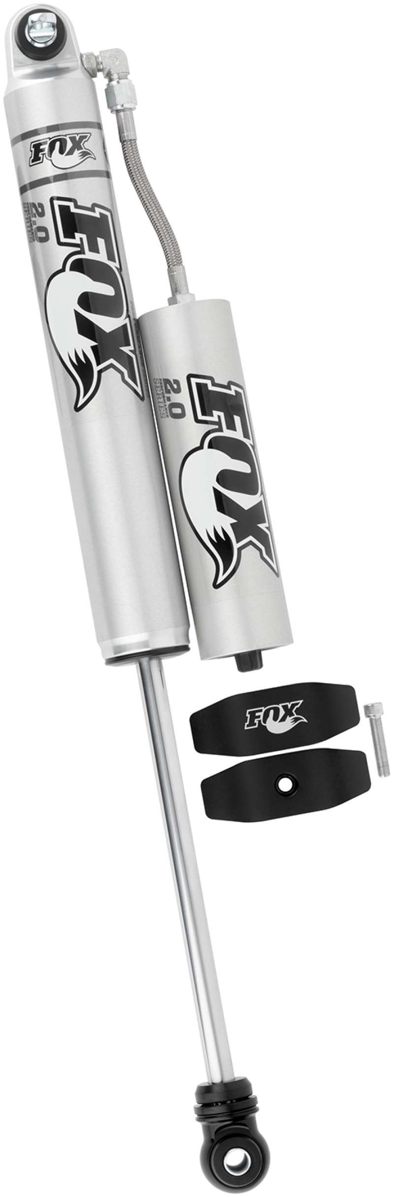 Fox 07+ Jeep JK 2.0 Performance Series 10.1in. Smooth Body Remote Res. Rear Shock / 2.5-4in. Lift FOX Shocks and Struts AXOPROS