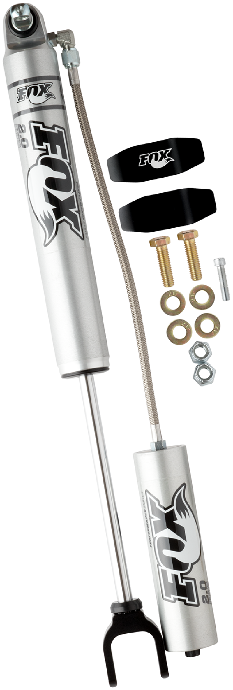 Fox 11+ Chevy HD 2.0 Performance Series 9.4in. Smooth Body Remote Res. Front Shock / 7-9in. Lift FOX Shocks and Struts AXOPROS