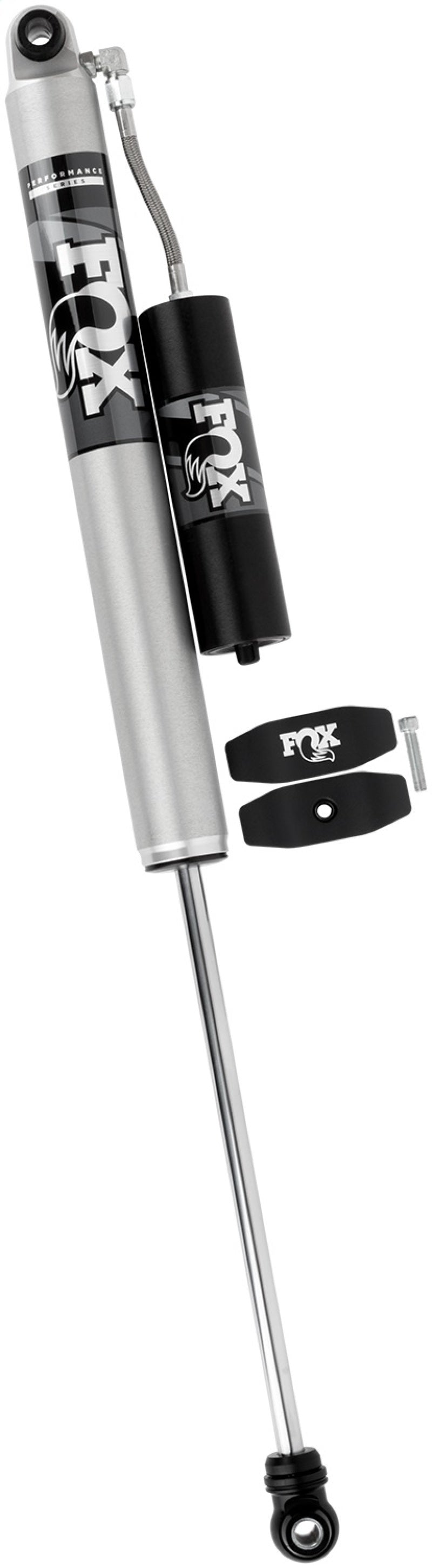 Fox 17-18 Ford F250 2.0 Perf Series Smooth Body Remote Res. Rear Shock - 4-6in Lift FOX Shocks and Struts AXOPROS