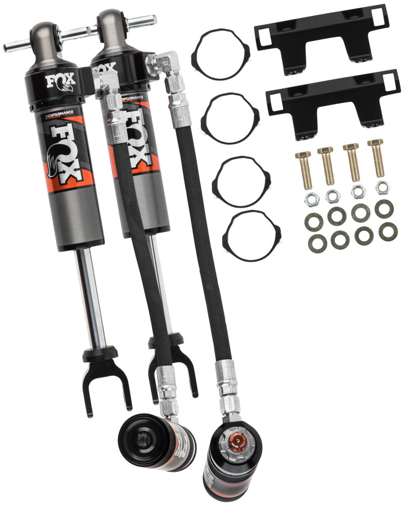 Fox 20-Up GM 2500/3500 Perf Elite Series 2.5 Front Adj Shocks 1.5-2.5in Lift - Requires Up C/A FOX Shocks and Struts AXOPROS