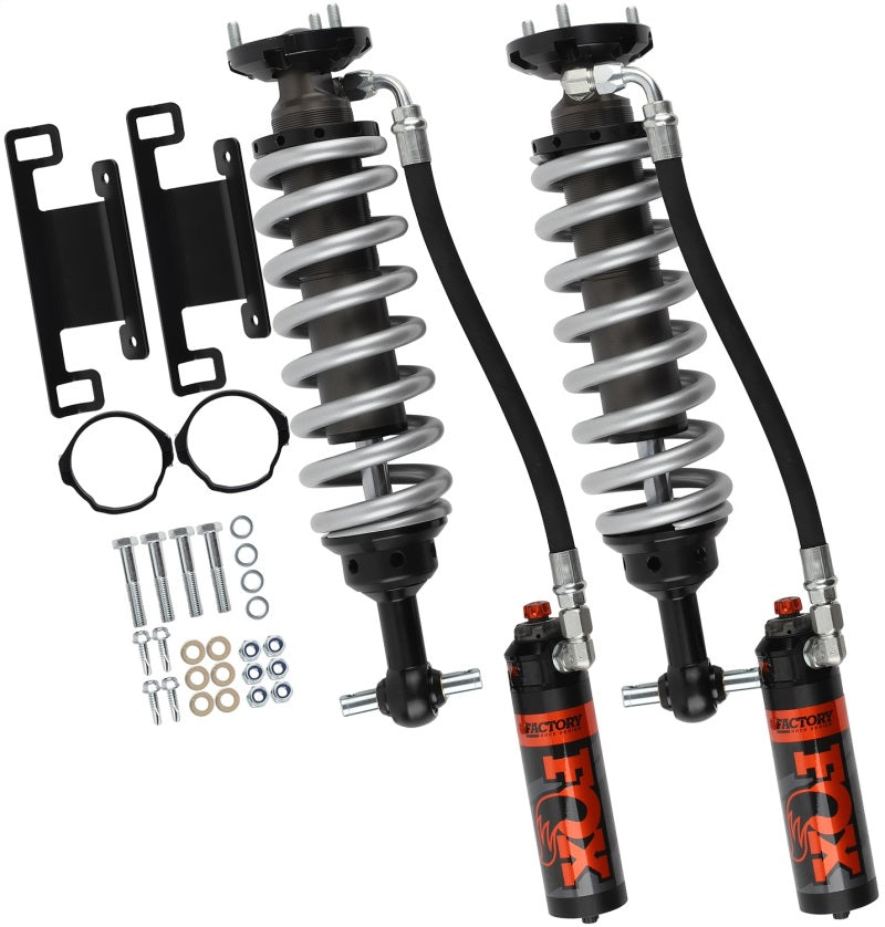 Fox 2019+ Ford Ranger 2.5 Factory Series 2-3in Front Coilover Reservoir Shock (Pair) - Adjustable FOX Coilovers AXOPROS