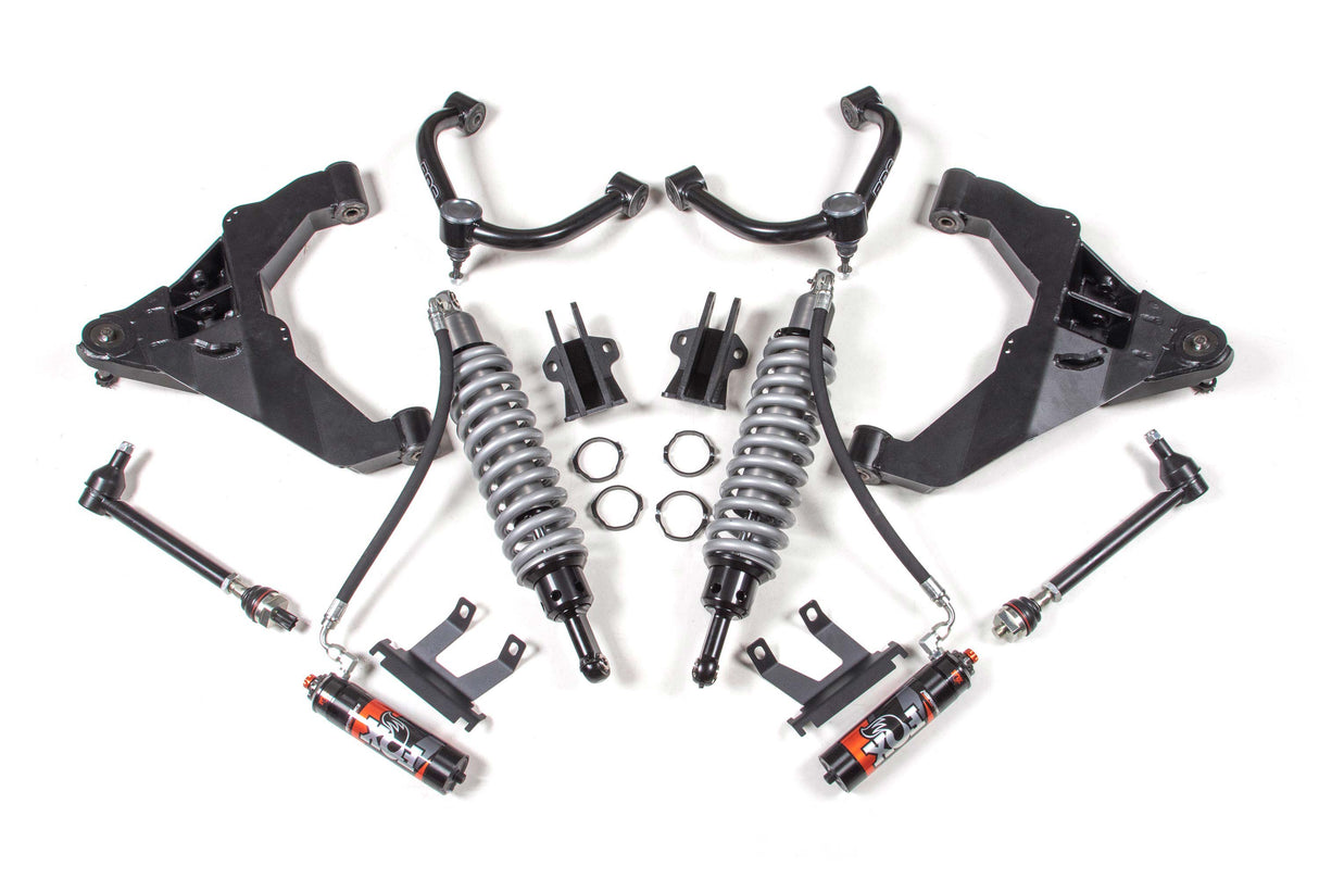FOX 2.5 Coil-Over Conversion Upgrade - 6.5 Inch Lift - Chevy Silverado Or GMC Sierra 2500HD/3500HD (20-24) - Diesel BDS Suspension Suspension Shock Absorber Conversion Kit  AXOPROS