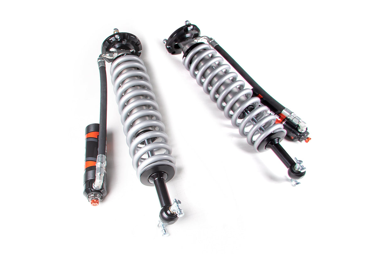 FOX 2.5 Coil-Over Shocks W/ DSC Reservoir Adjuster - 4 Inch Lift - Performance Elite Series - Chevy Silverado And GMC Sierra 1500 (19-24) BDS Suspension Suspension Shock Absorber Kit AXOPROS