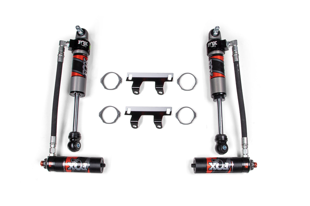 FOX 2.5 Front Shocks W/ DSC Reservoir - 6.5 Inch Lift - Performance Elite Series - Chevy Silverado And GMC Sierra 2500 / 3500 HD (20-24) BDS Suspension Suspension Shock Absorber AXOPROS