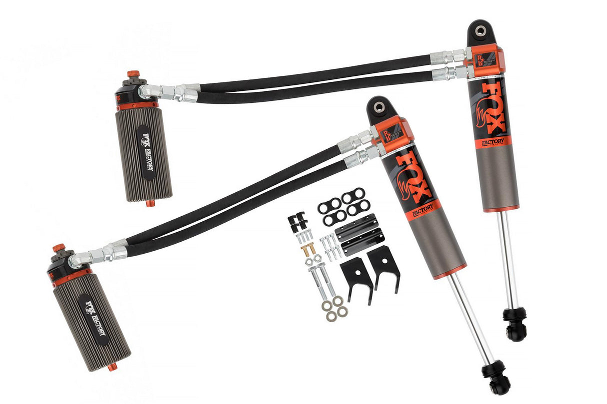 FOX 3.0 Internal Bypass Reservoir Front Shocks Adjustable - Factory Race - 3.5-4.5 Inch Lift - Jeep Wrangler JL (18-24) BDS Suspension Suspension Shock Absorber AXOPROS