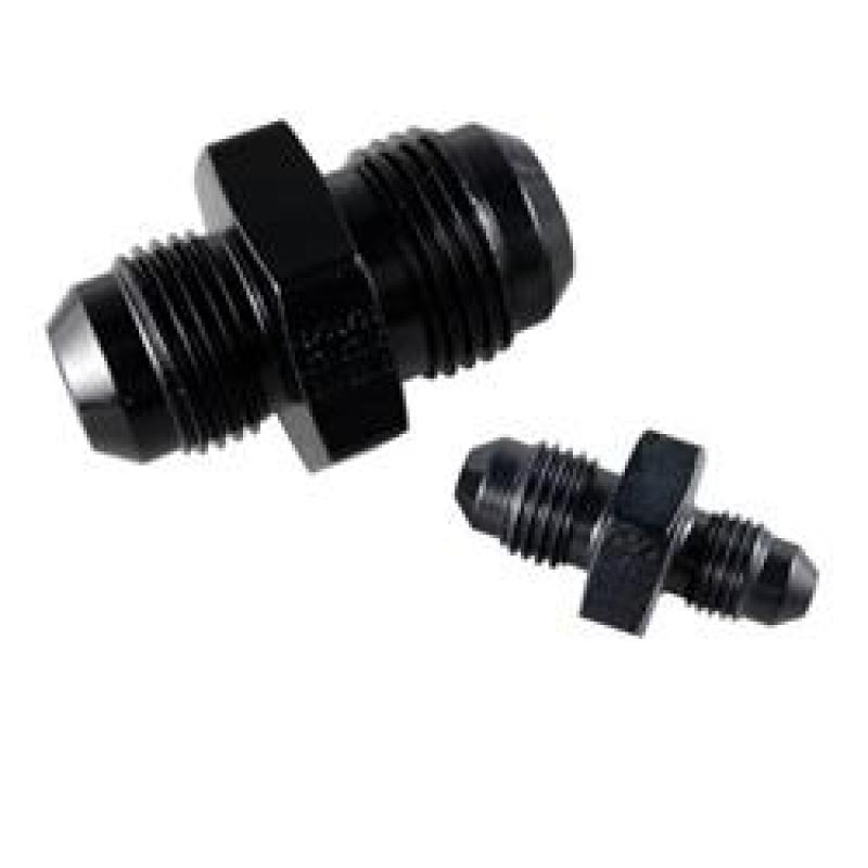 Fragola -6AN x -8AN Male Reducer - Black Fragola Fittings AXOPROS