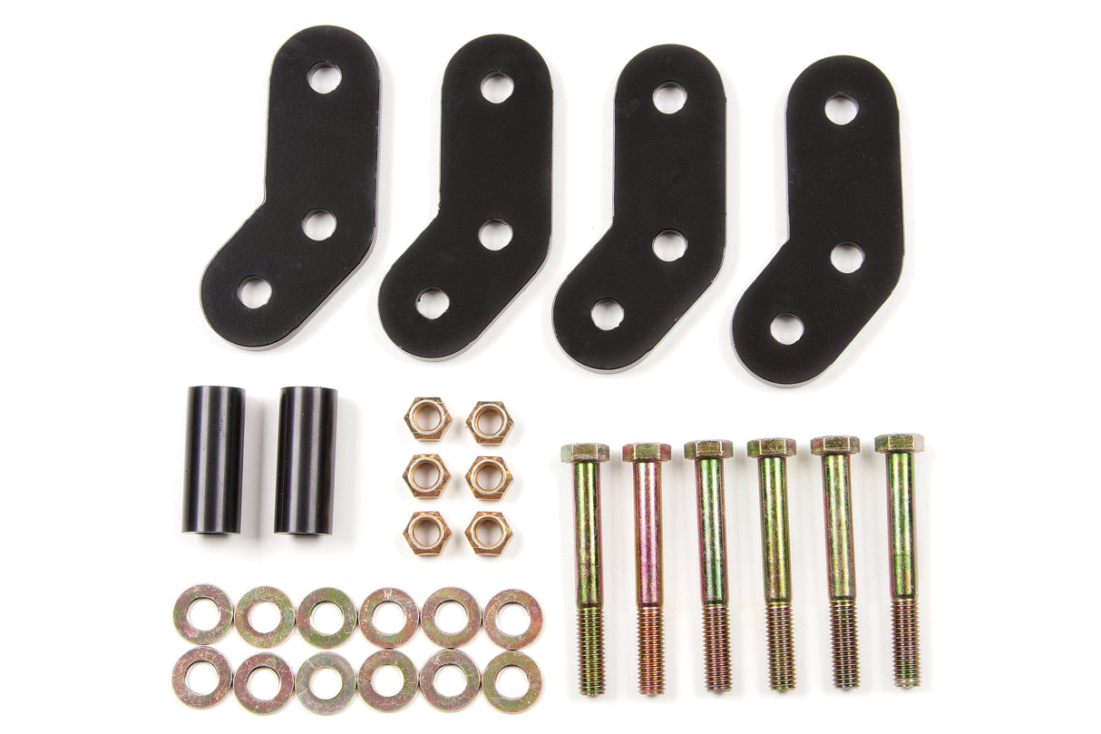 Front Shackle Kit - 1/2 Inch Lift - Jeep CJ5- CJ7- Scrambler (76-86) BDS Suspension Leaf Spring Shackle Kit AXOPROS