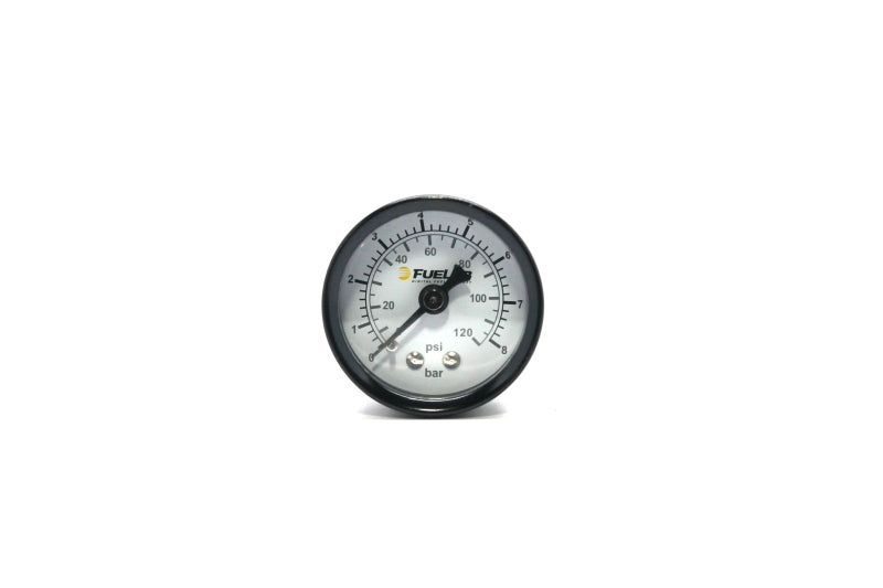 Fuelab 1.5in Fuel Pressure Gauge - EFI - Range 0-120 PSI (Dual Bar/PSI Scale) Fuelab Gauges AXOPROS