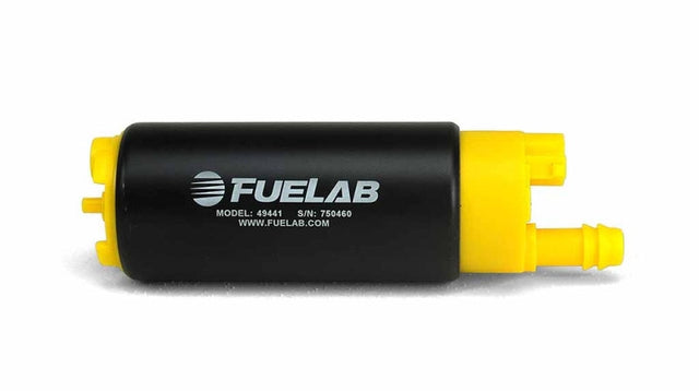 Fuelab 494 High Output In-Tank Electric Fuel Pump - 340 LPH In Offset From Out Fuelab Fuel Pumps  AXOPROS