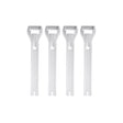 Gaerne SG10 Strap Replacement (4) Long - White Gaerne Motorcycle Boots  AXOPROS