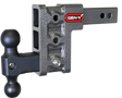 Gen-Y Mega Duty 2in Shank 5in Drop 1.5K TW 10K Hitch w/GH-031 Dual-Ball GEN-Y Hitch Hitch Receivers  AXOPROS