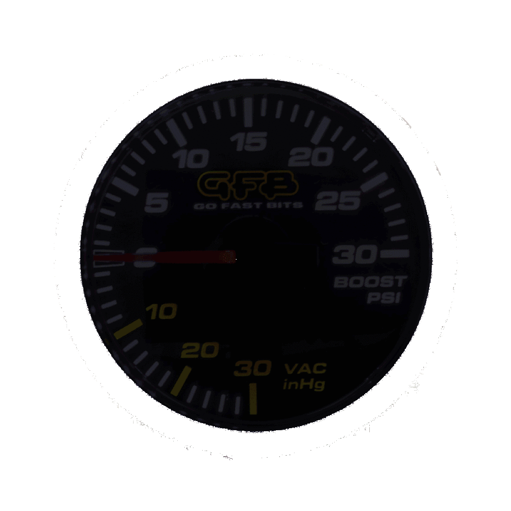 GFB 52mm Boost Gauge 30psi Go Fast Bits Boost Controllers AXOPROS