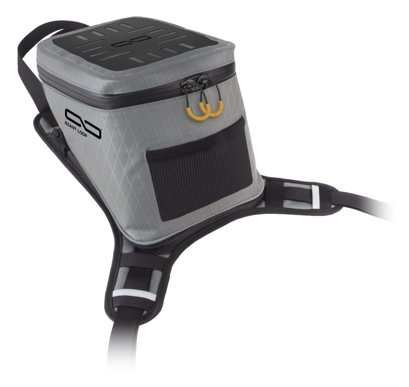 Giant Loop Fandango Tank Bag 8L - Gray Giant Loop Bags - Bike Bags AXOPROS