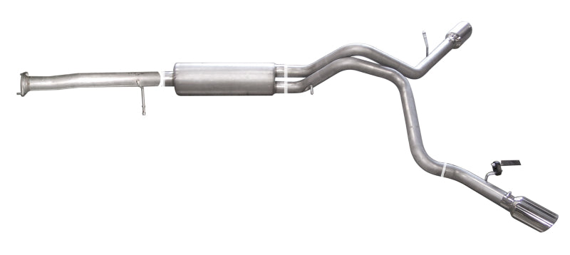 Gibson 07-10 Cadillac Escalade ESV Base 6.2L 2.5in Cat-Back Dual Extreme Exhaust - Aluminized Gibson Catback AXOPROS