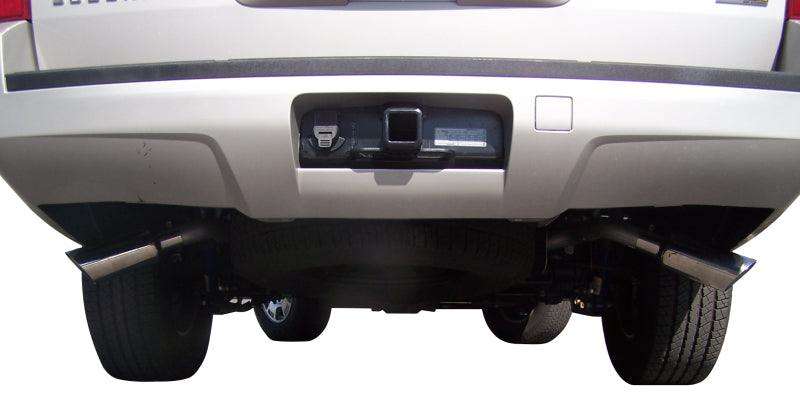 Gibson 07-12 Chevrolet Avalanche LS 5.3L 2.25in Cat-Back Dual Extreme Exhaust - Aluminized Gibson Catback AXOPROS