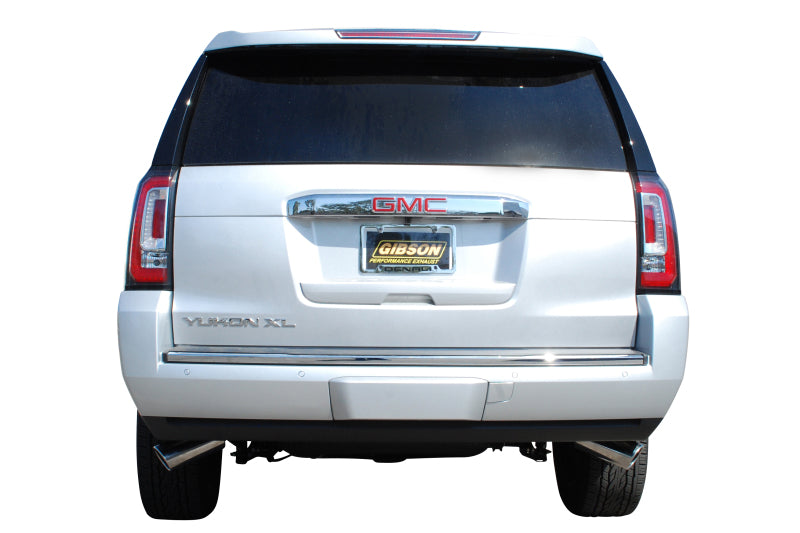 Gibson 14-19 Cadillac Escalade Base 6.2L 3.5in/2.25in Cat-Back Dual Extreme Exhaust - Aluminized Gibson Catback AXOPROS