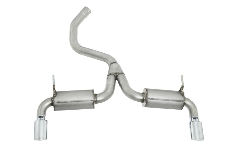 Gibson 14-20 Jeep Cherokee 3.2L 2.5in/2.25in Cat-Back Dual Split Exhaust - Stainless Gibson Catback AXOPROS
