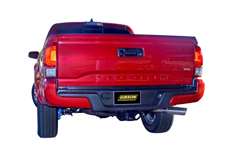 Gibson 16-22 Toyota Tacoma Limited 3.5L 2.5in Cat-Back Single Exhaust - Aluminized Gibson Catback AXOPROS