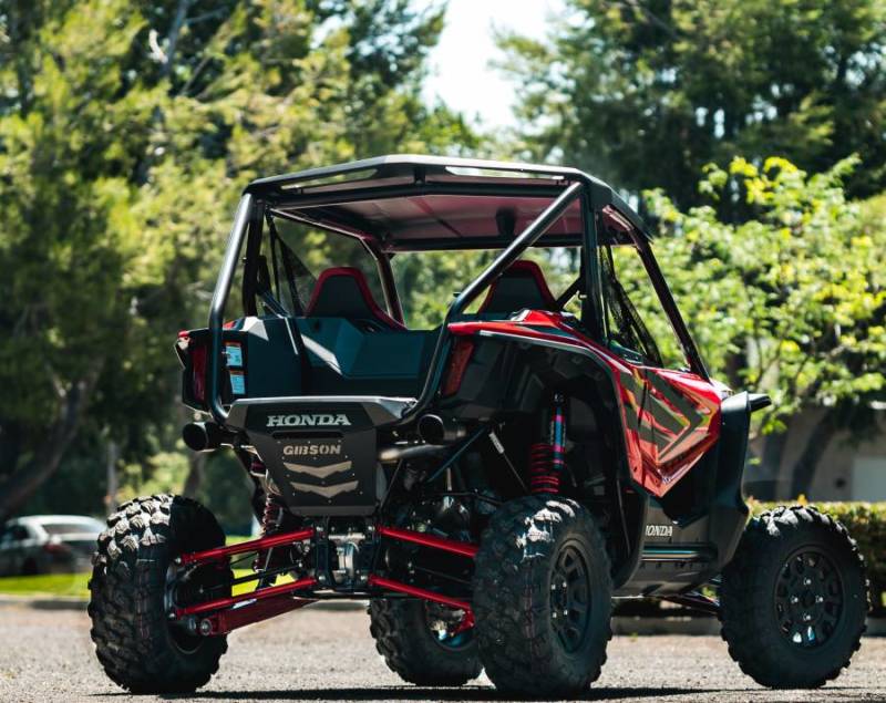 Gibson 2019 Honda Talon 1000R/X 2.25in Dual Exhaust - Black Ceramic Gibson Powersports Exhausts AXOPROS