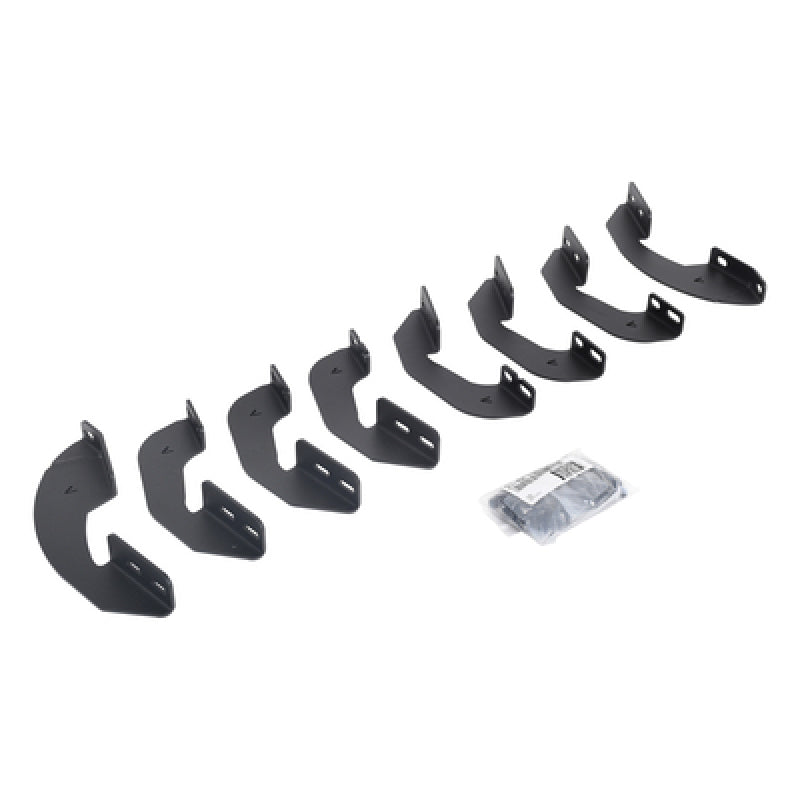 Go Rhino 07-21 Toyota Tundra DC/CC 4DR Mounting Brackets(V-Series V3/RB10 Slim/RB20 Slim) - Tex. Blk Go Rhino Brackets AXOPROS