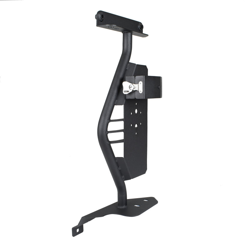 Go Rhino 18-24 Jeep Wrangler JL/JLU/JT Front Fender Jack Mount for Hi-Lift Jack - Tex. Blk Go Rhino Jacks AXOPROS