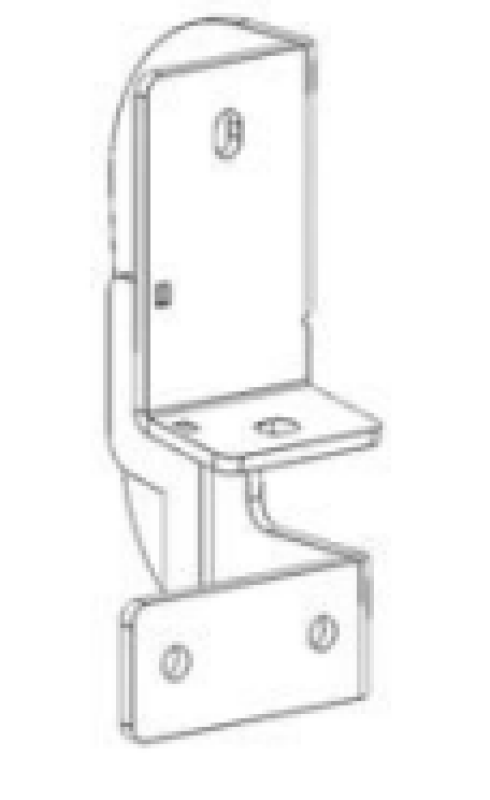 Go Rhino 19-20 Chevrolet Silverado 1500 Brackets for Dominator Extreme SideSteps Go Rhino Brackets AXOPROS