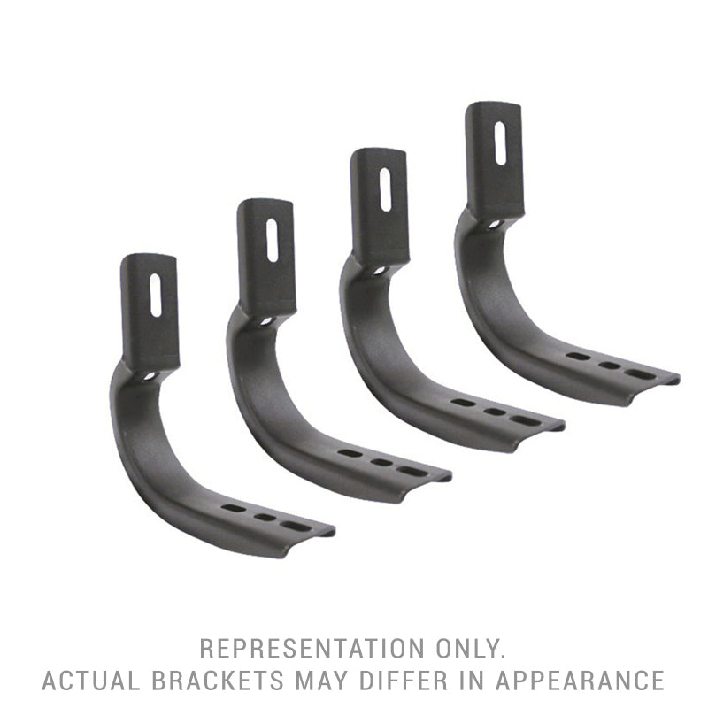 Go Rhino 19-20 Chevrolet Silverado 1500 Brackets for OE Xtreme Cab Length SideSteps Go Rhino Brackets AXOPROS