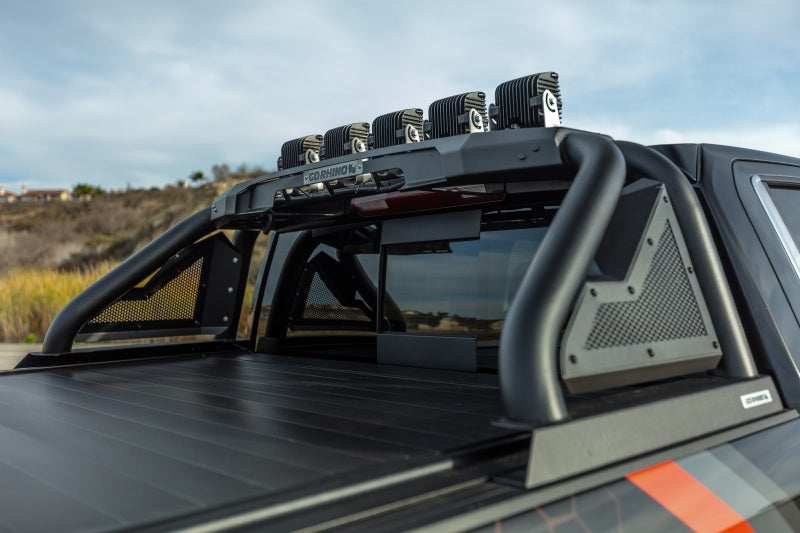 Go Rhino 19-20 Chevy 1500 Sport Bar 2.0 Complete Kit w/Sport Bar + Retractable Light Mnt Go Rhino Bed Racks AXOPROS