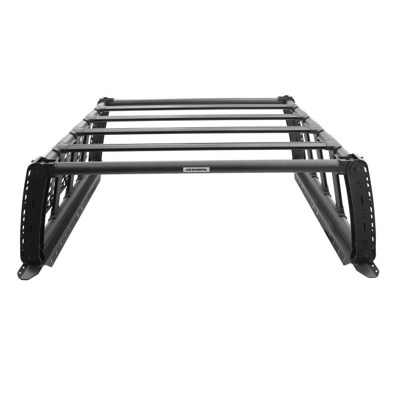 Go Rhino 19-21 Jeep Gladiator XRS Overland Xtreme Rack - Black Go Rhino Truck Bed Rack AXOPROS