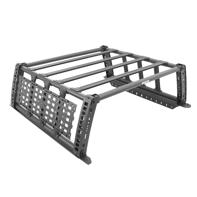 Go Rhino 19-21 Jeep Gladiator XRS Overland Xtreme Rack - Black Go Rhino Truck Bed Rack AXOPROS
