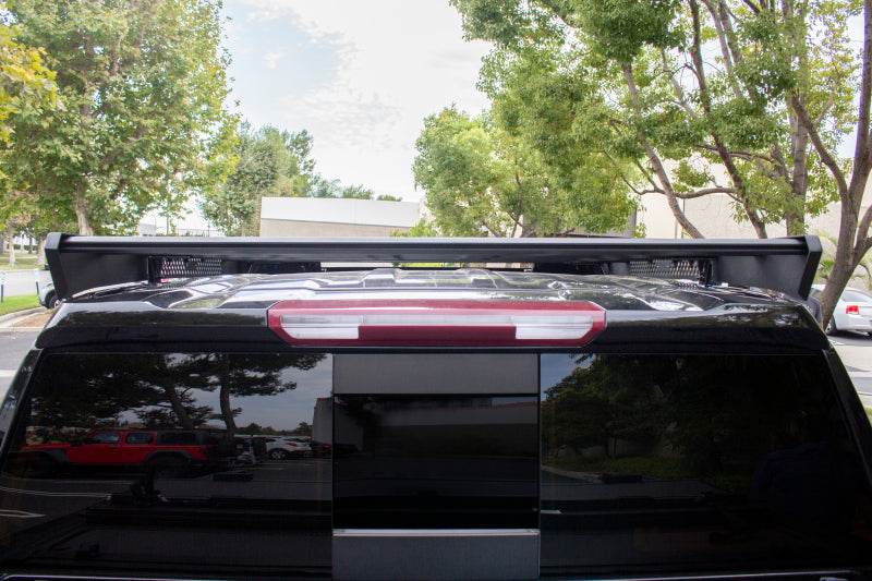 Go Rhino 19-23 Chevrolet/GMC Silverado/Sierra 1500 CC Ceros Low Profile Roof Rack - Tex. Blk Go Rhino Roof Rack AXOPROS