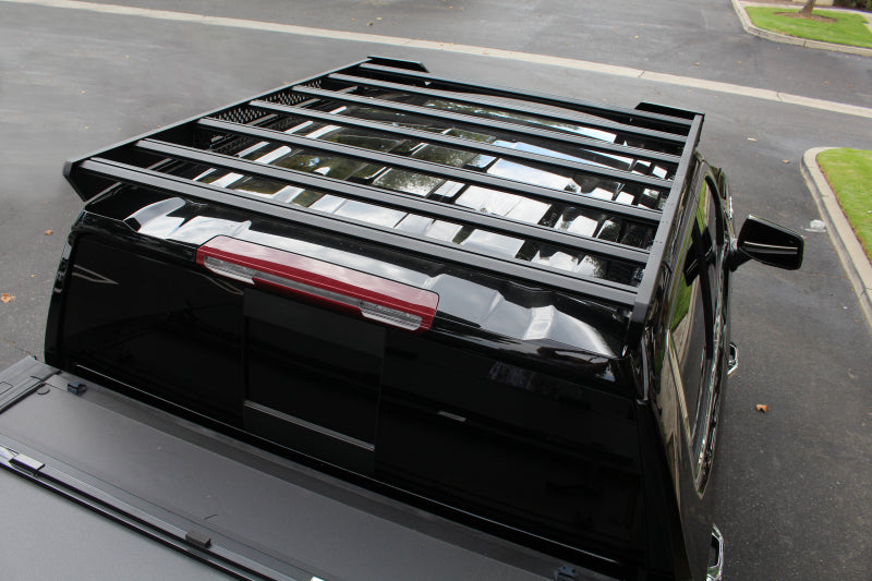 Go Rhino 19-23 Chevrolet/GMC Silverado/Sierra 1500 CC Ceros Low Profile Roof Rack - Tex. Blk Go Rhino Roof Rack AXOPROS