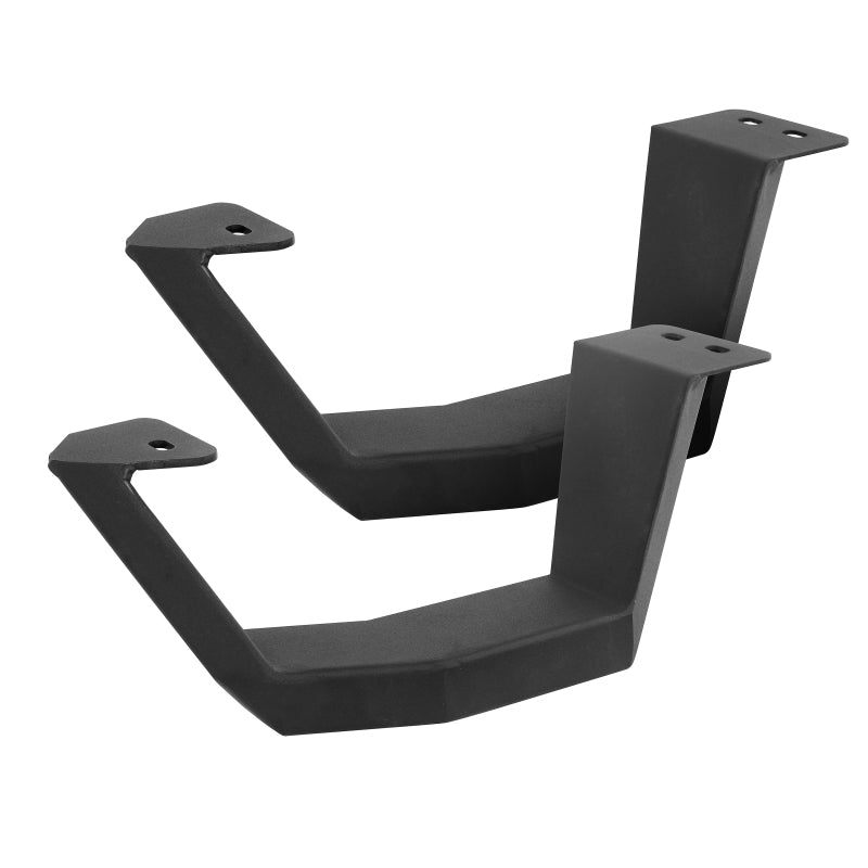 Go Rhino 2022 Toyota Tundra DC 4dr Kit w/RB20 Running Board + Brkts + 4 RB20 Drop Steps - Tex. Blk Go Rhino Running Boards  AXOPROS