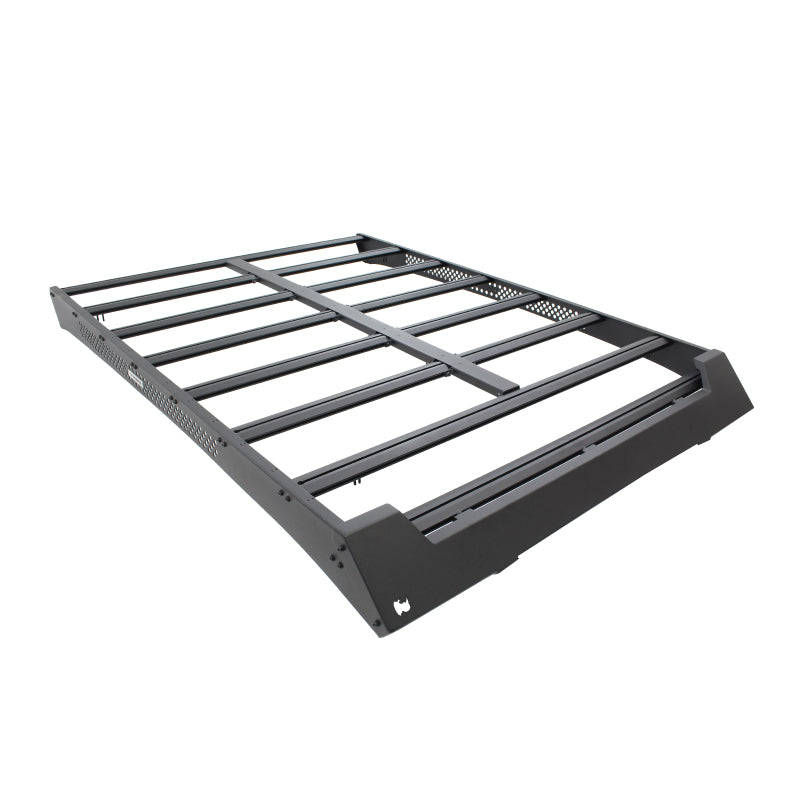 Go Rhino 22-23 Toyota Tundra CrewMax Ceros Low Profile Roof Rack - Tex. Blk Go Rhino Roof Rack AXOPROS