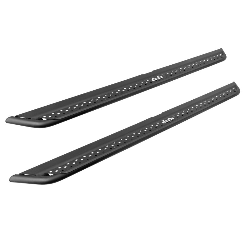 Go Rhino Dominator Extreme DSS Sliders - Tex Blk - 80in Go Rhino Side Steps AXOPROS