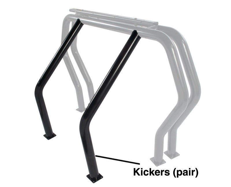 Go Rhino RHINO Bed Bar - Kickers - Black Go Rhino Bed Bars AXOPROS