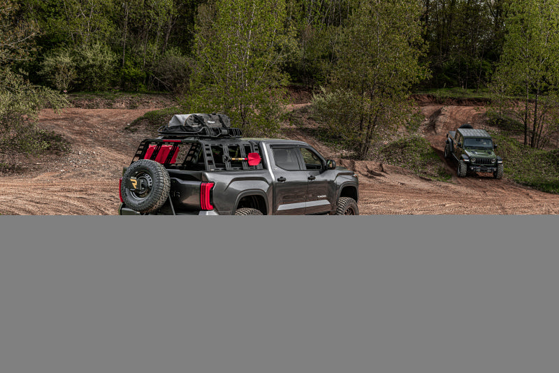 Go Rhino Swing-A-Way Hitch Mounted Tire Carrier (Lic. Plate Lights Not Included) - Textured Black Go Rhino Tire Carriers AXOPROS