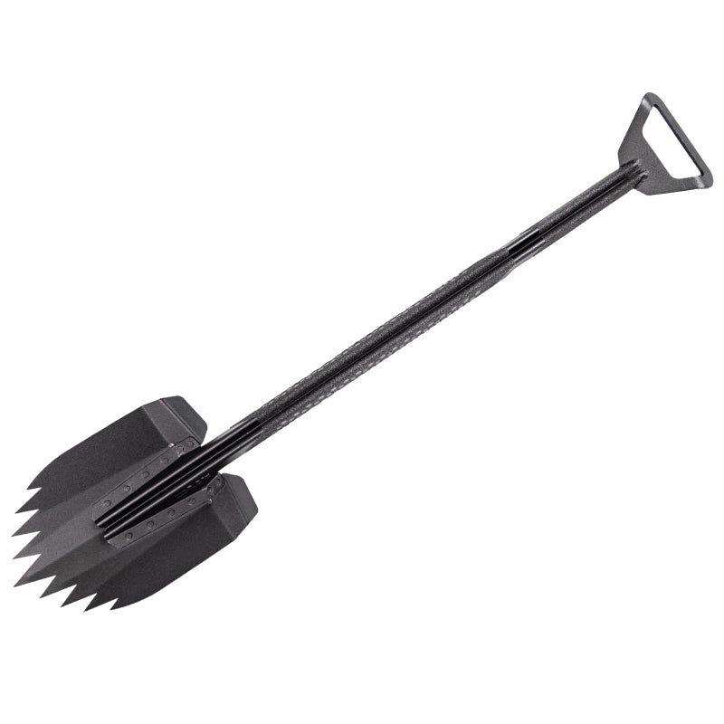 Go Rhino Xventure Gear Sharktooth Stackable Shovel - Textured Black