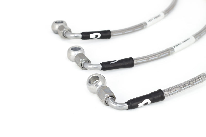 Goodridge 04-06 Cadillac CTS-V (w/Brembo Brakes) Stainless Steel Brake Line Kit Goodridge Brake Line Kits AXOPROS