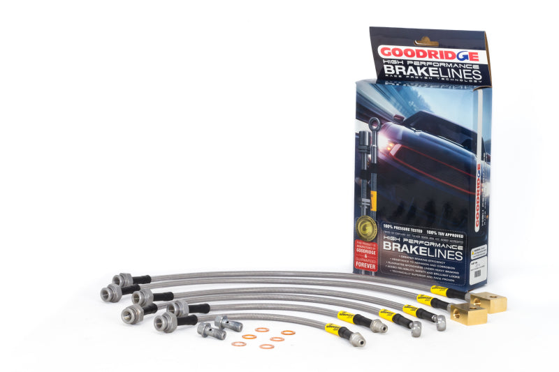 Goodridge 04+ Nissan Titan VDCS Model Brake Lines Goodridge Brake Line Kits AXOPROS