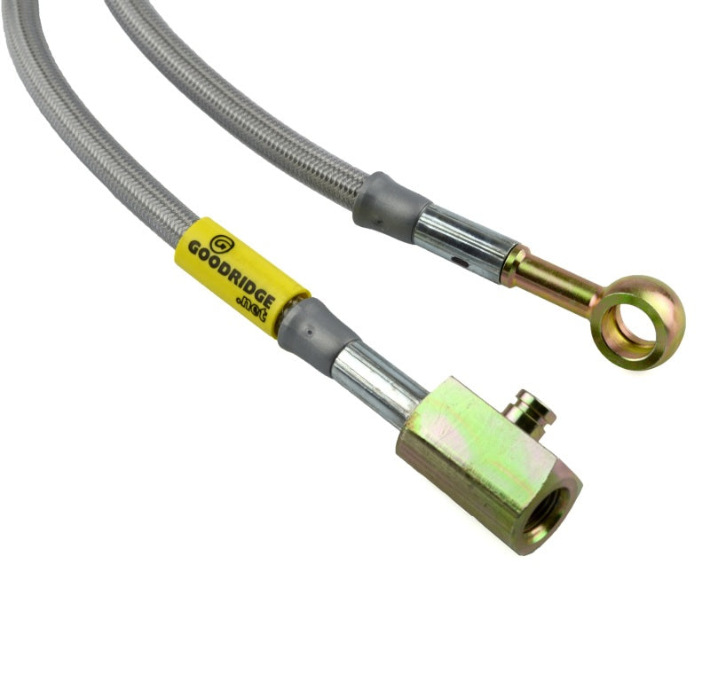 Goodridge 05-14 Ford Mustang (w/ABS) Stainless Steel Brake Line Kit Goodridge Brake Line Kits AXOPROS