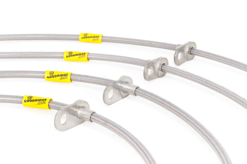 Goodridge 06-11 Honda Civic (Rear Disc Models) Stainless Steel Brake Line Kit Goodridge Brake Line Kits AXOPROS