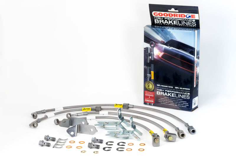 Goodridge 08-11 Dodge Challenger / 06-11 Charger / 05-08 Magnum SE Brake Lines Goodridge Brake Line Kits AXOPROS
